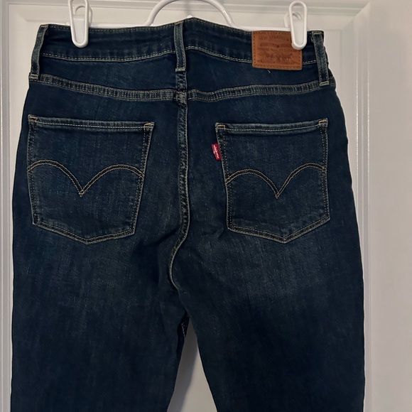 LEVIS • 721 High Rise Skinny Jeans • Blue • 29 - Picture 5 of 8